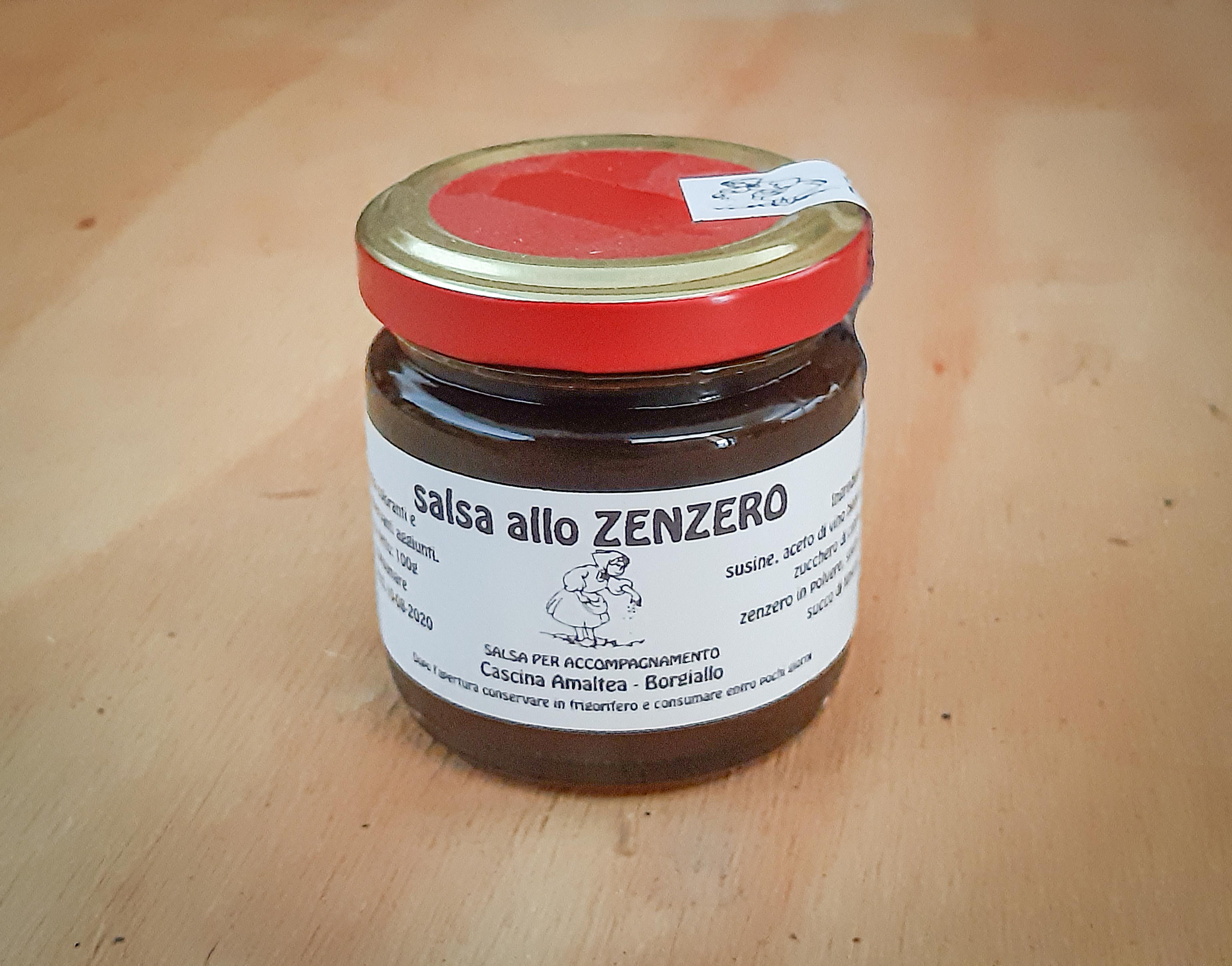 salsa allo zenzero